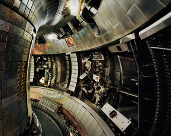 Thomas Struth: Tokamak Asdex Upgrade Interior 2, Max Planck IPP, Garching, 2009. Chromogenic print, 141,6 x 176,0 cm. © 2011 Thomas Struth (Click to view larger version...)